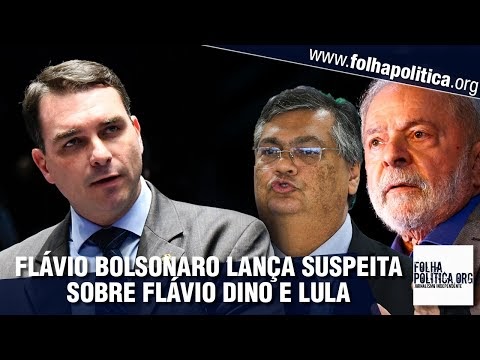 Fl Vio Bolsonaro Lan A Grave Suspeita Quanto A Lula E Dino Sobre O De