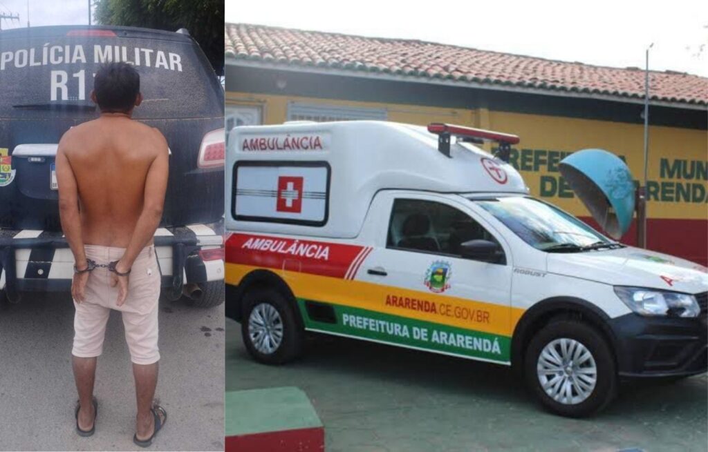 Homem é preso por abusar de criança em ambulância no interior do Ceará