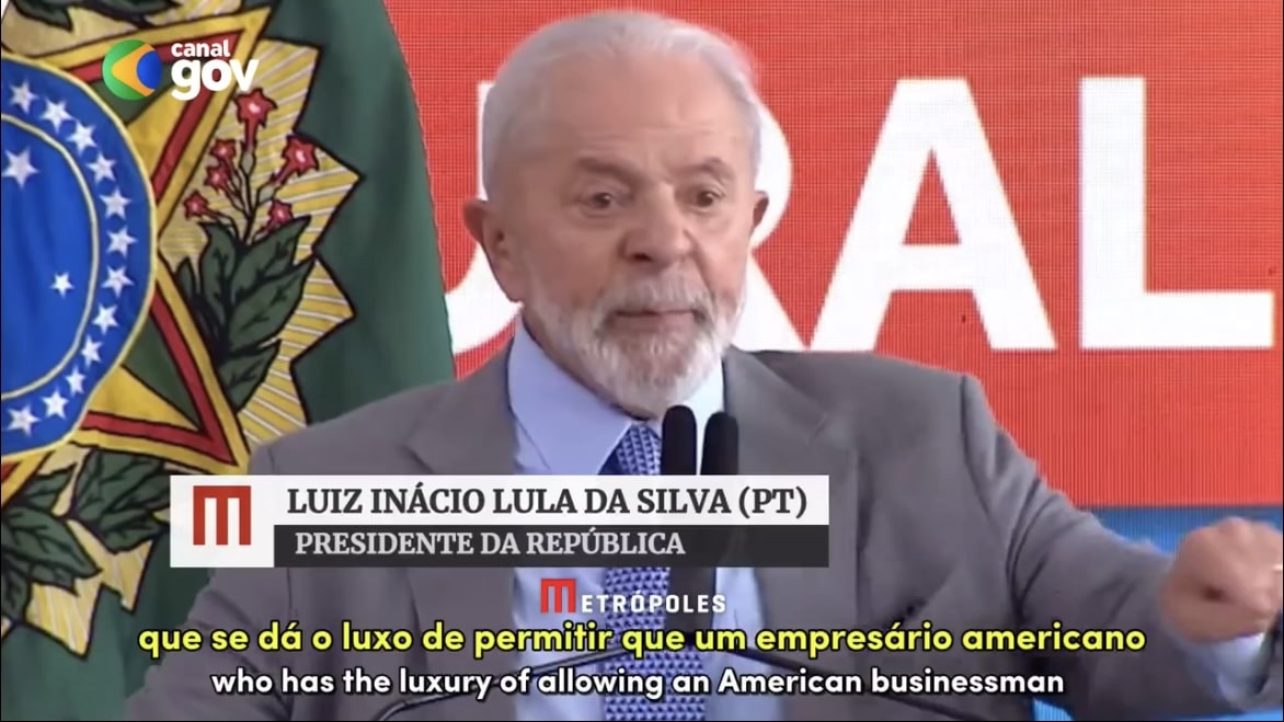 Sem Citar Bilion Rio Lula Manda Indireta Para Elon Musk Veja V Deo A Trombeta