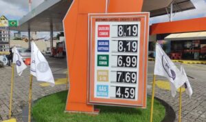 Com o maior valor em 38 semanas, gasolina atinge R$ 5,84