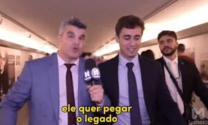 Nikolas Ferreira dá invertida em Guga Noblat e vídeo viraliza