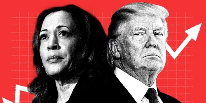 A um dia das eleições nos Estados Unidos, pesquisa da AtlasIntel mostra Donald Trump à frente em todos os estados-pêndulo 1