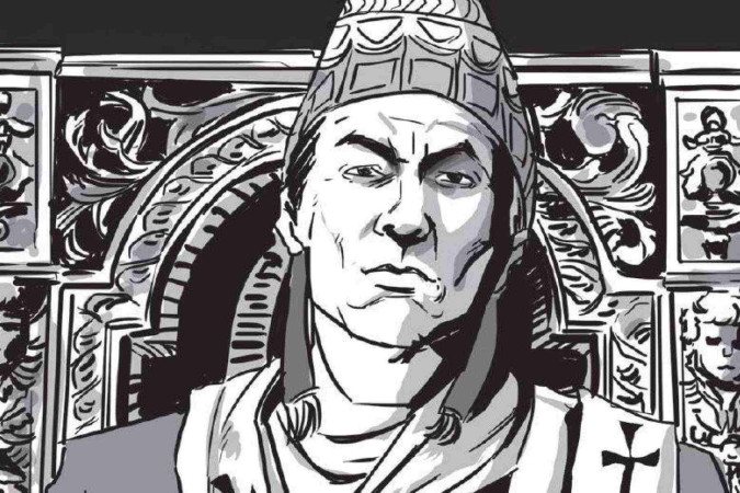 Livro retrata práticas do movimento messiânico Santidade de Jaguaripe, que foi alvo da Inquisição -  (crédito: Divulgação/'As Confissões da Bahia em Quadrinhos')