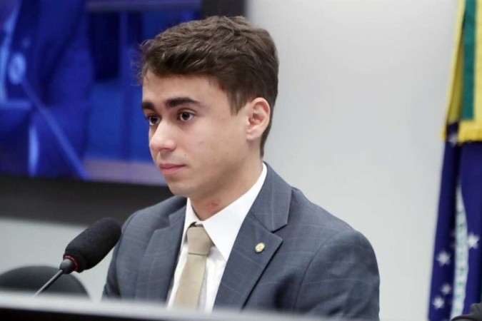 Nikolas Ferreira  -  (crédito: Bruno Spada/Câmara dos Deputados)