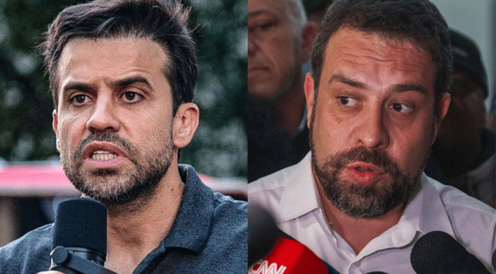 Marçal (e) e Boulos (d) foram candidatos à Prefeitura em 2024
