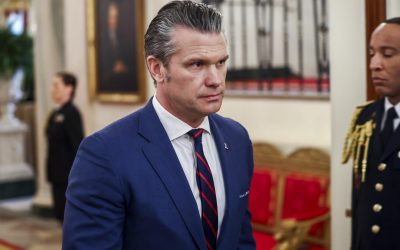 Pete Hegseth Foto: EFE/EPA/JIM LO SCALZO